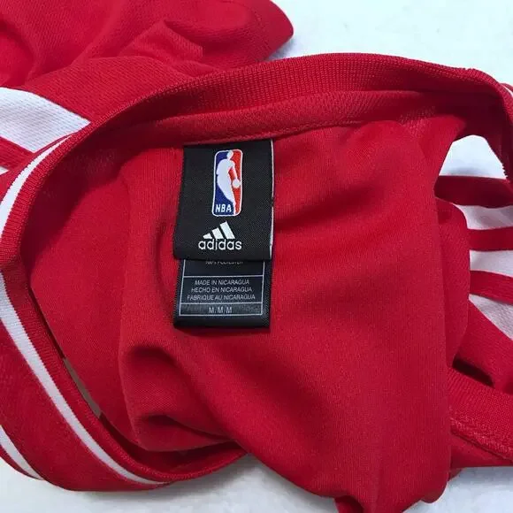 Adidas NWOT NBA Red and White Jersey Women M - Picture 9 of 11